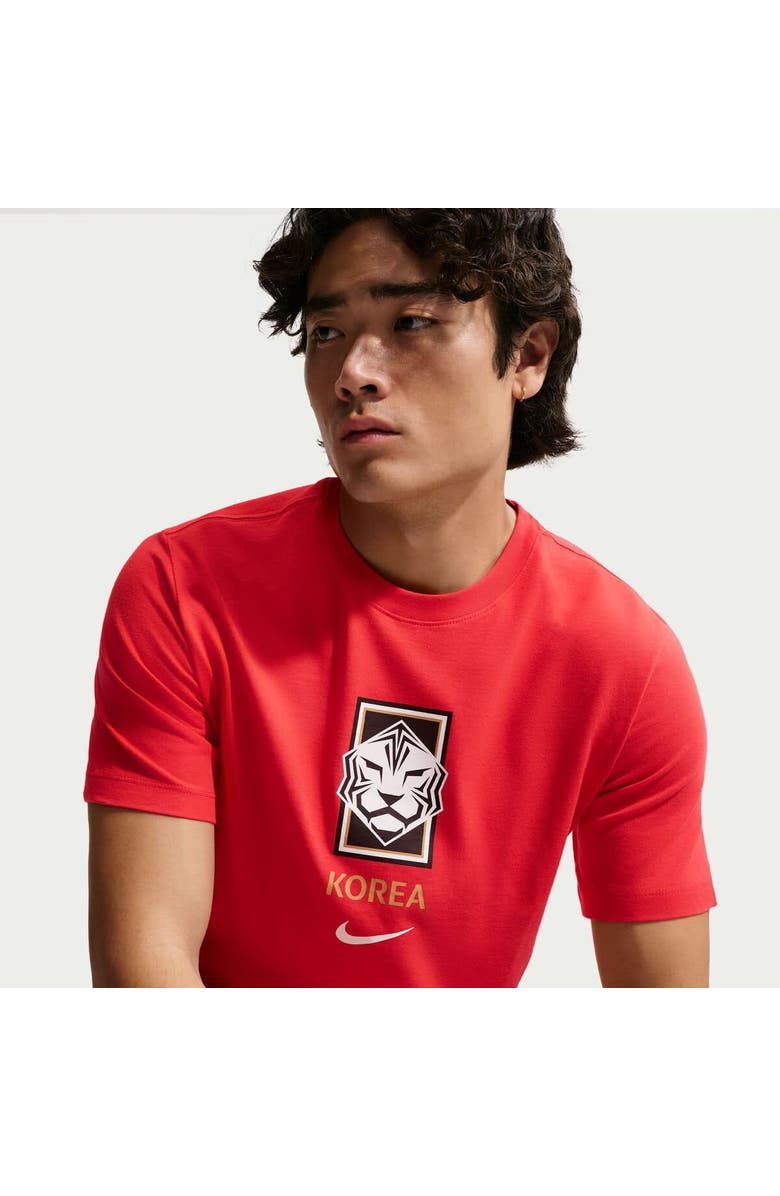 Nike Men's Nike Red South Korea National Team Crest T-Shirt, Alternate, color, Red
