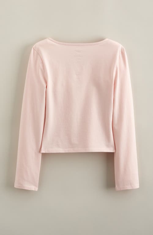 Nordstrom Kids' Cotton Scoop Neck T-shirt In Neutral