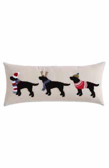 Buddy Holiday Cotton Lumbar Pillow