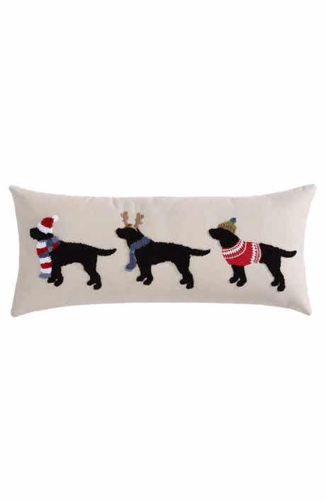 Buddy Holiday Cotton Lumbar Pillow