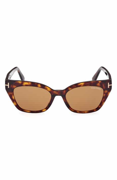 TOM FORD Juliette 52mm Cat Eye Sunglasses