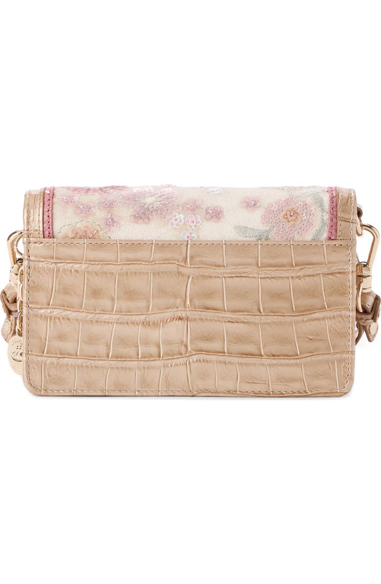 Brahmin Minuette Convertible Leather Crossbody Bag, Alternate, color, Beige Multi Whimsy