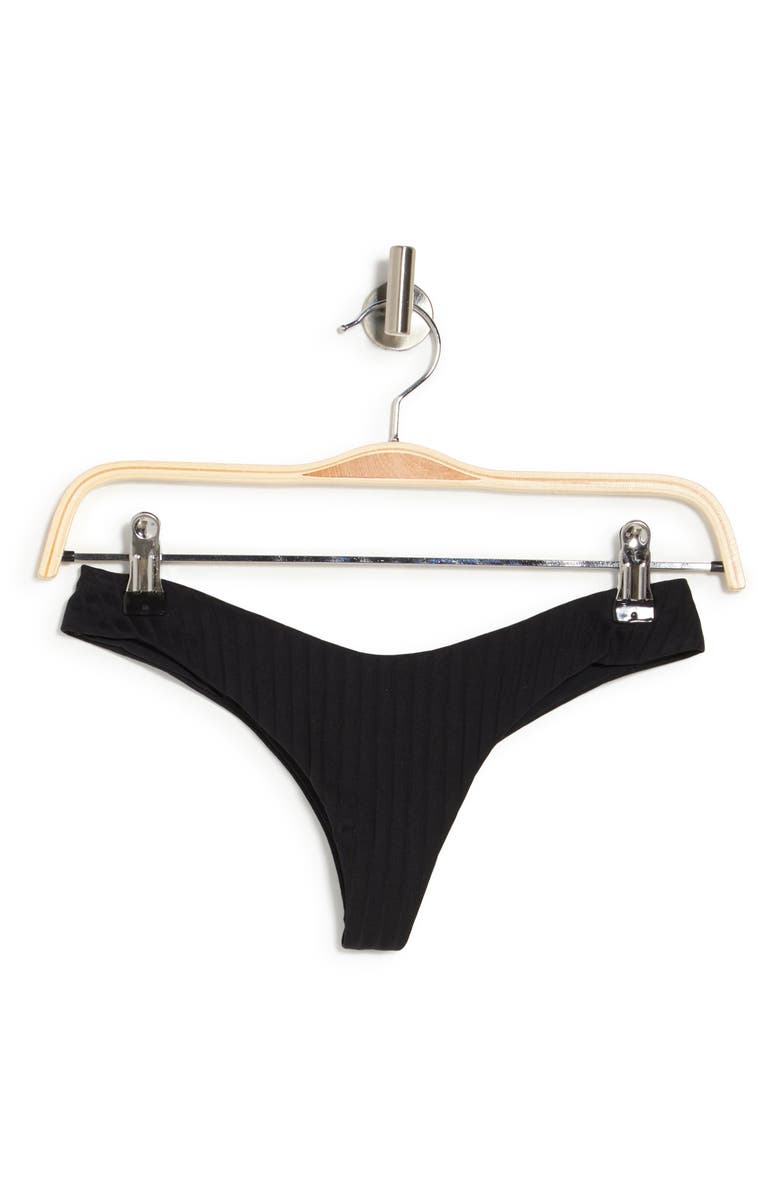 bond-eye BOUND BY BOND-EYE Ribbed Bikini Bottoms, Alternate, color,