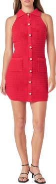 Endless Rose Sleeveless Sweater Dress