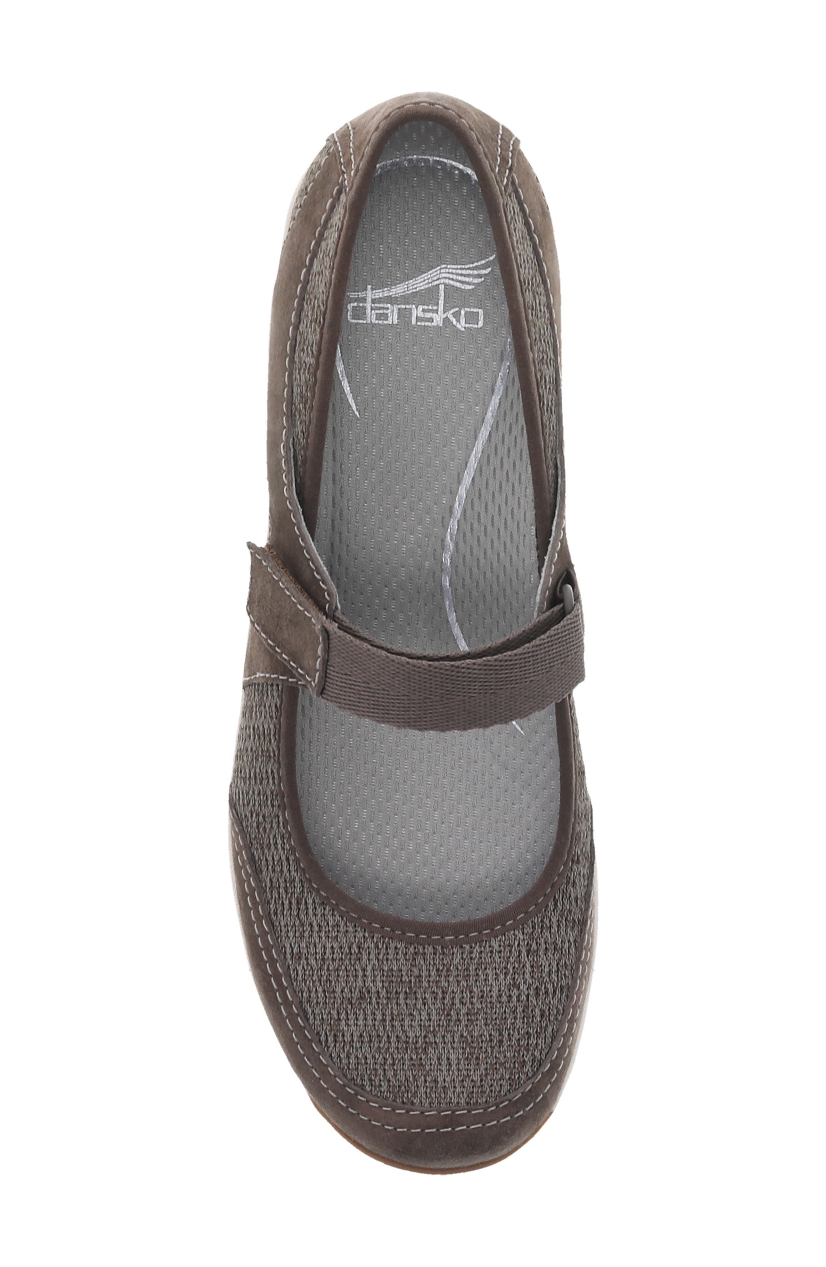 Hennie Flat, Alternate, color, MUSHROOM SUEDE