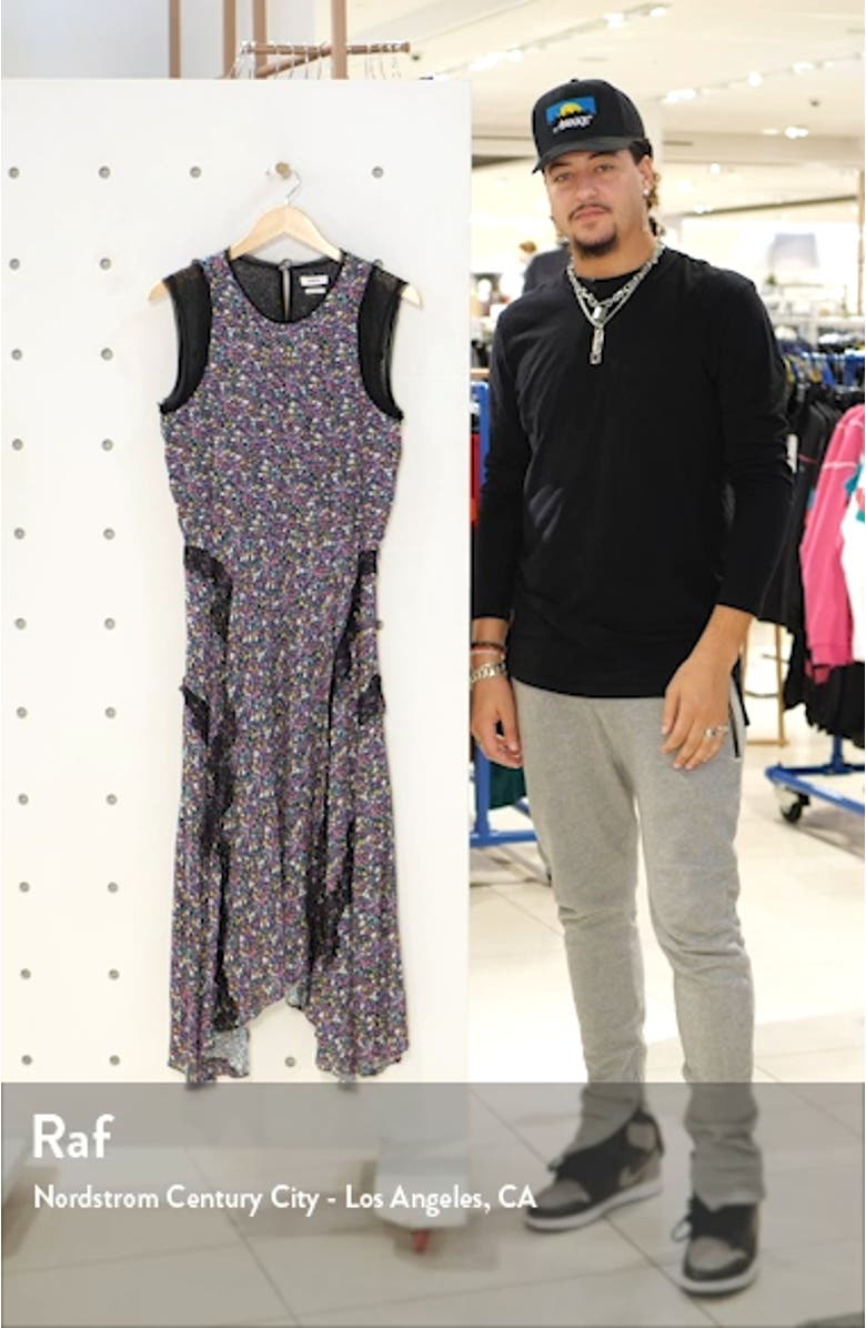 Confetti Lace Shark Bite Hem Dress, sales video thumbnail