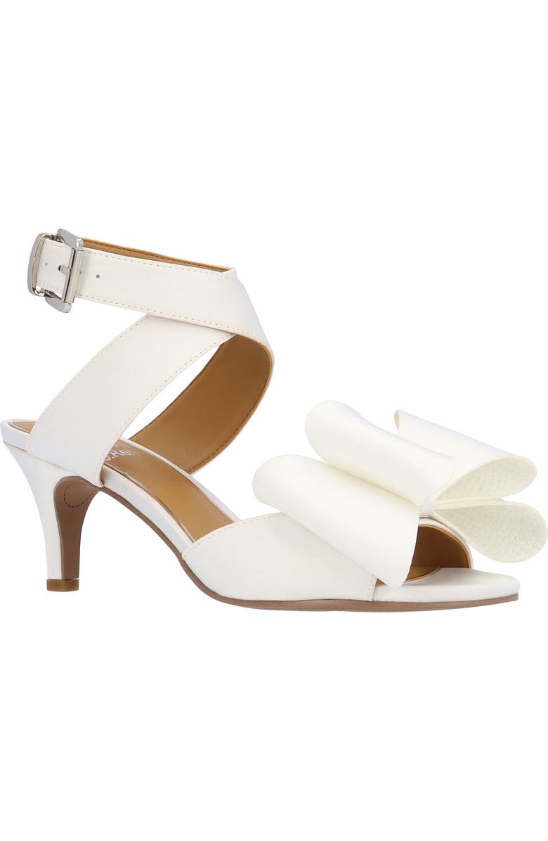 J. Reneé Nerelle Ankle Strap Sandal, Main, color, White