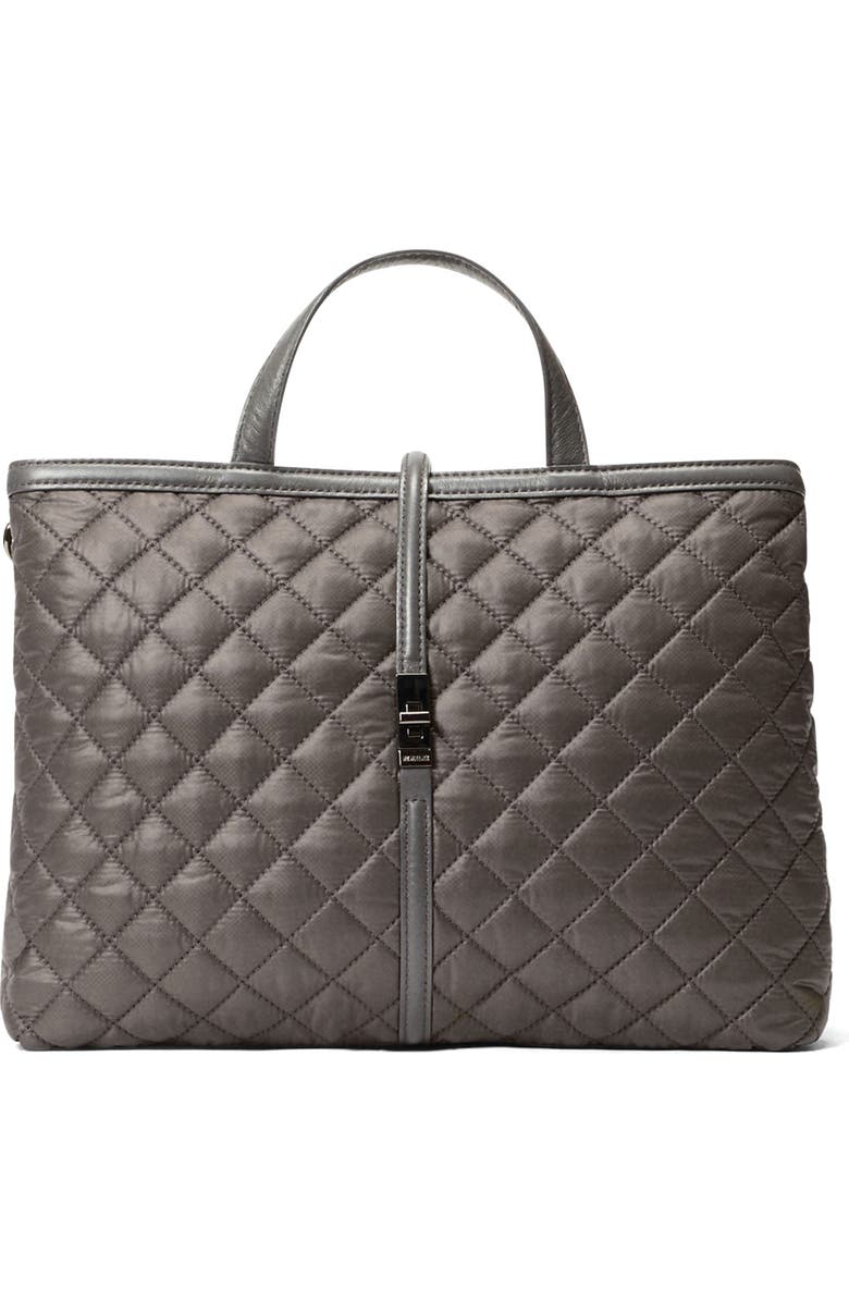 MZ Wallace Medium Astor Diamond Quilted Top Handle Bag, Main, color, Magnet