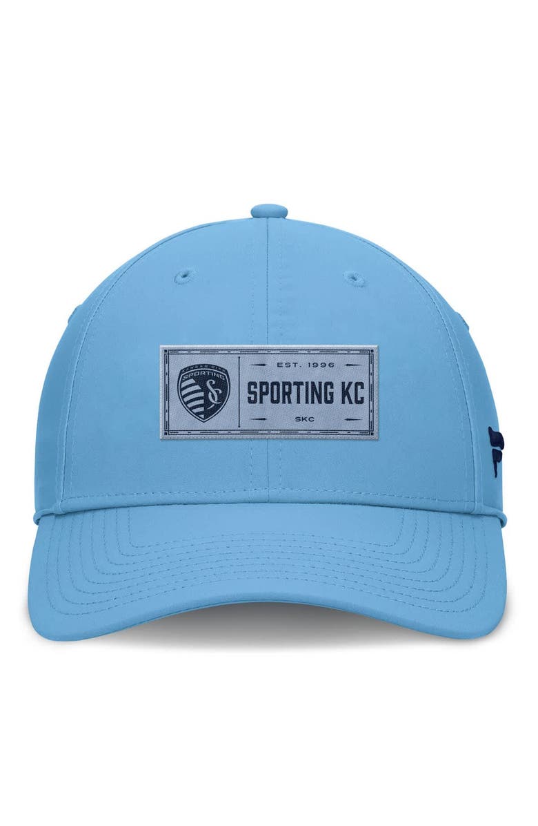 FANATICS Men's Fanatics Sky Blue Sporting Kansas City Banner Flex Hat, Alternate, color, Blue