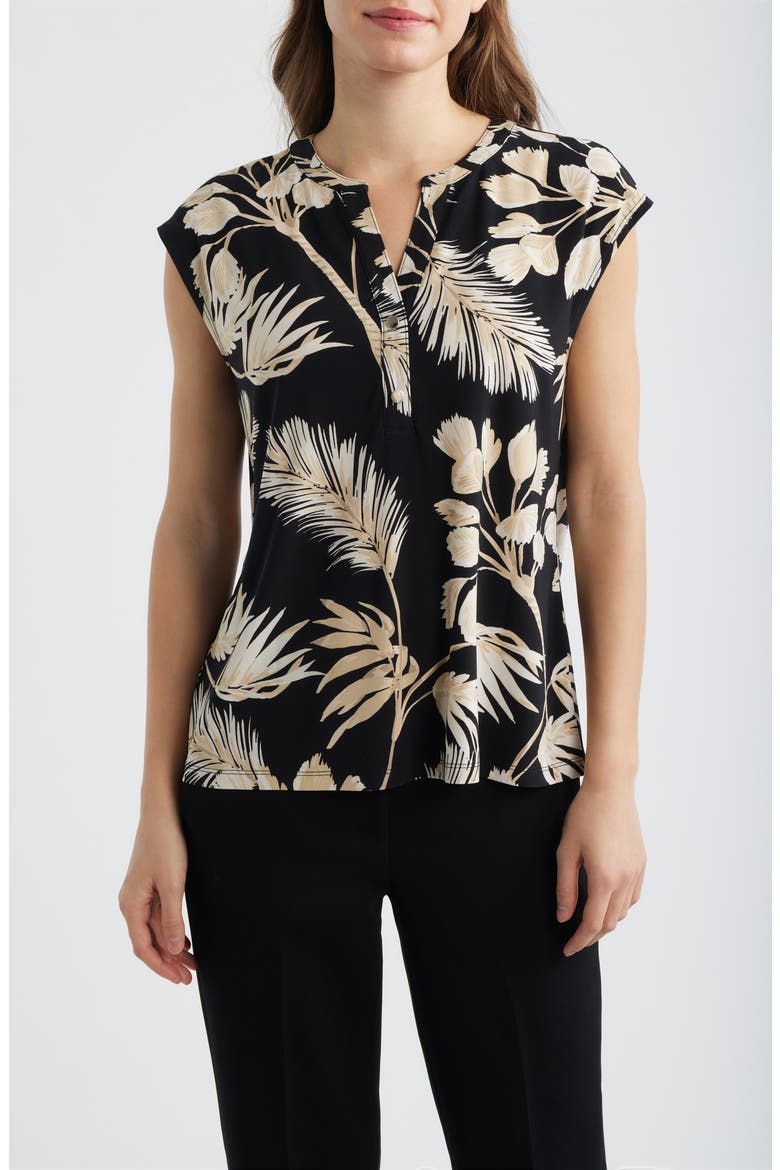 Print Dolman Sleeve Top, Main, color, ANNE BLACK MULTI