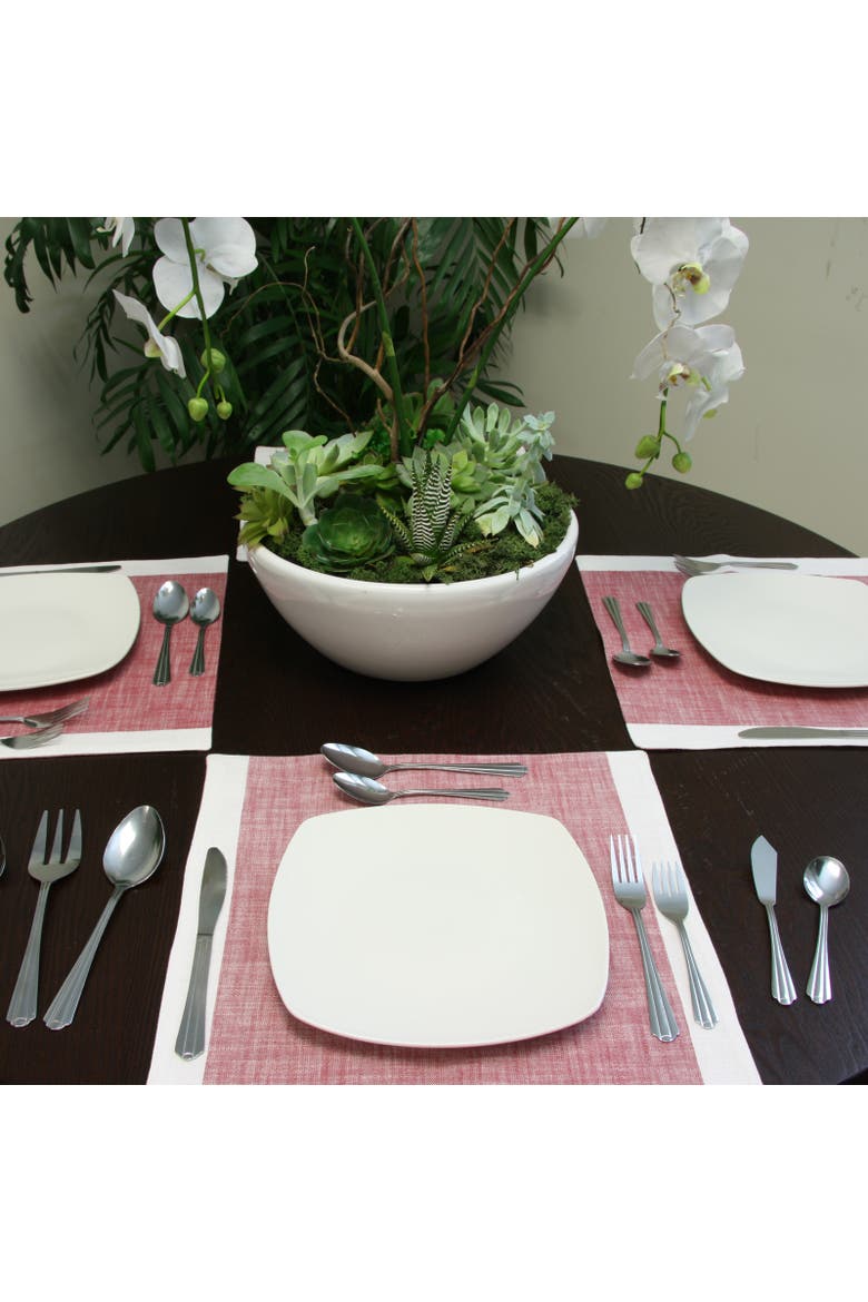Classic Canberra 45 Piece Stainless Steel Flatware Set, Alternate, color, Silver
