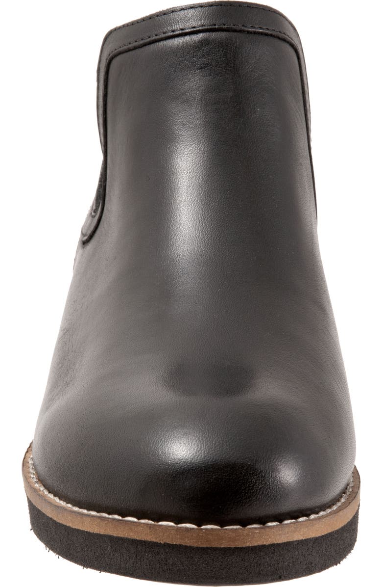 SoftWalk<sup>®</sup> Woodbury Leather Bootie, Alternate, color,