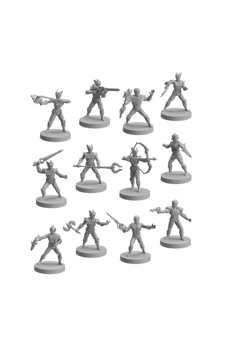 Renegade Game Studios Power Rangers Roleplaying Miniatures Set 2, Alternate, color, Multicolored