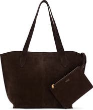 MANGO Suede Shopper Bag