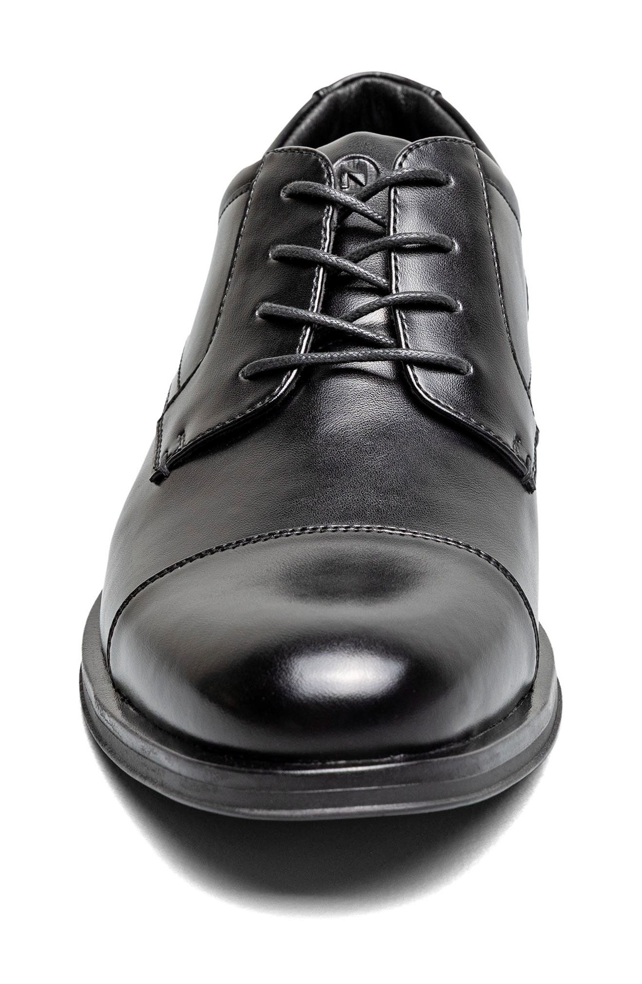 Charlie Cap Toe Oxford, Alternate, color, BLACK