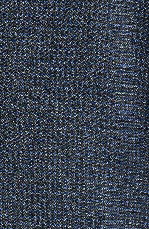 Jack Victor Hampton Microchcheck Stretch Wool Sport Coat In Blue