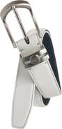 IZOD Golf Stretch Comfort Leather Belt Metal Keeper