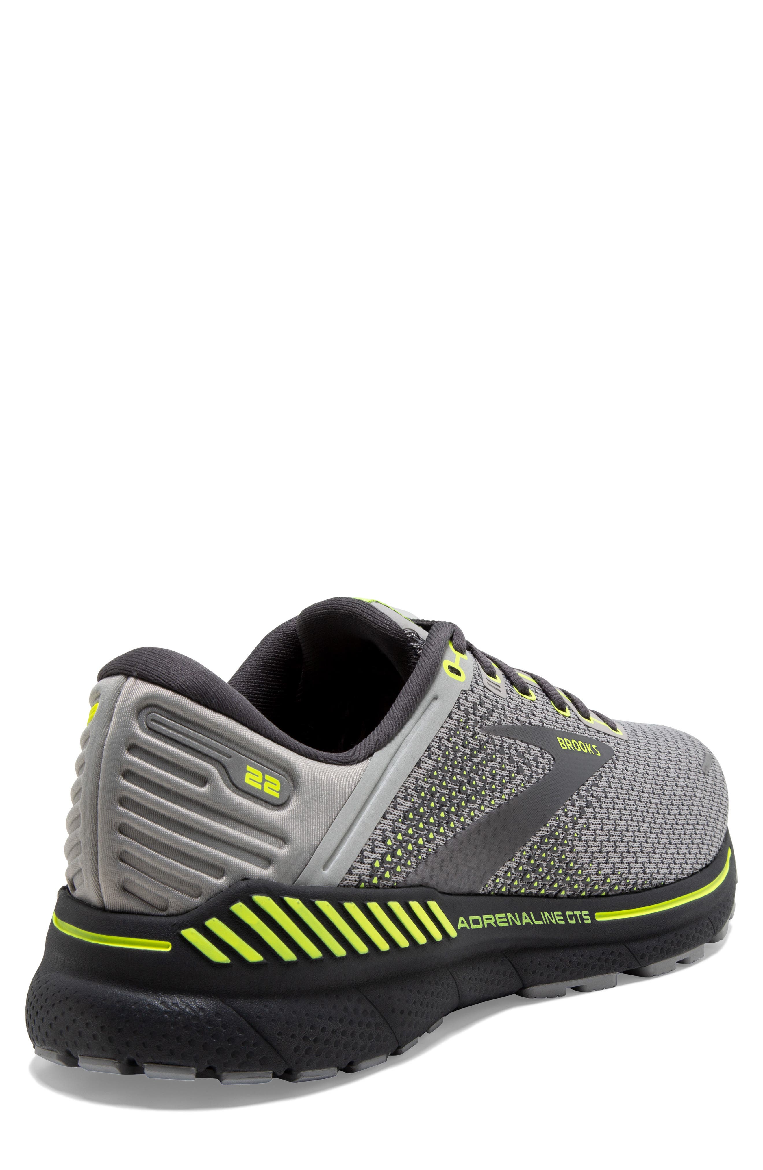 Adrenaline GTS 22 Running Shoe, Alternate, color, GREY/ PEARL/ NIGHTLIFE