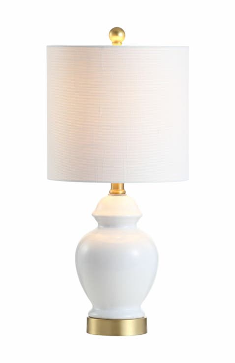 Perry Ceramic/Metal LED Table Lamp