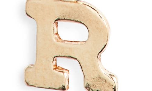Nashelle Initial Pendant Necklace In Gold Fill - R