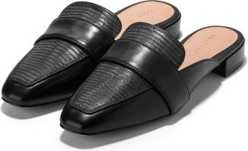 SALE！COLE HAAN♪シック★Pashaフラットミュール Amazon.com | Cole Haan Women's Pasha Mules Loafer Flat