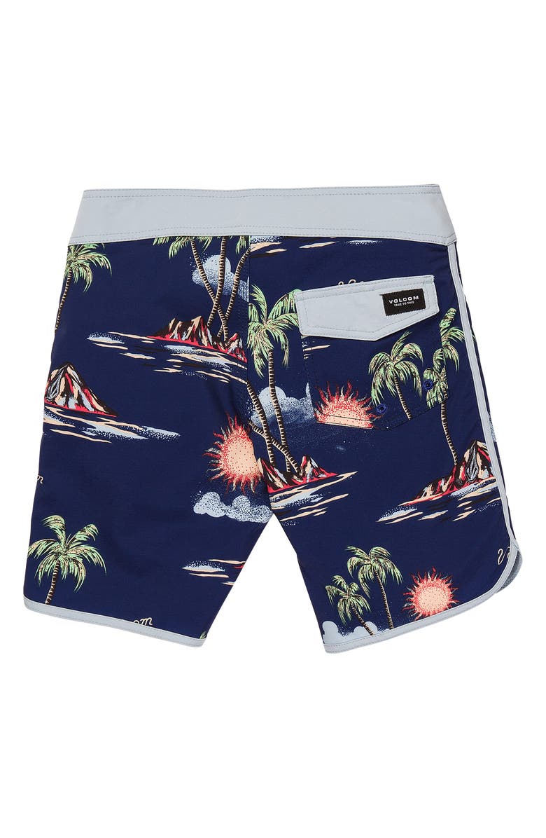 Volcom Kids' Isle Hoppa Swim Trunks, Alternate, color, 