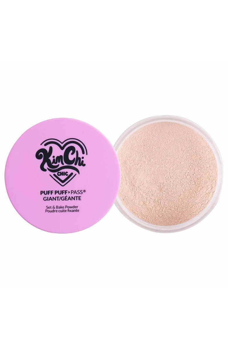 KIMCHI CHIC BEAUTY Giant Puff Puff Pass Set and Bake Powder 2.82oz 01 Translucent, Alternate, color, 01 Translucent
