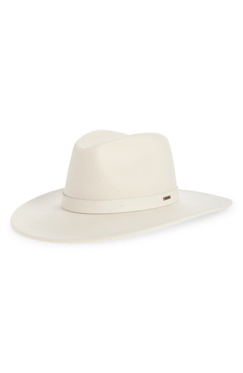 Brixton Harper Felted Wool Fedora, Main, color, 