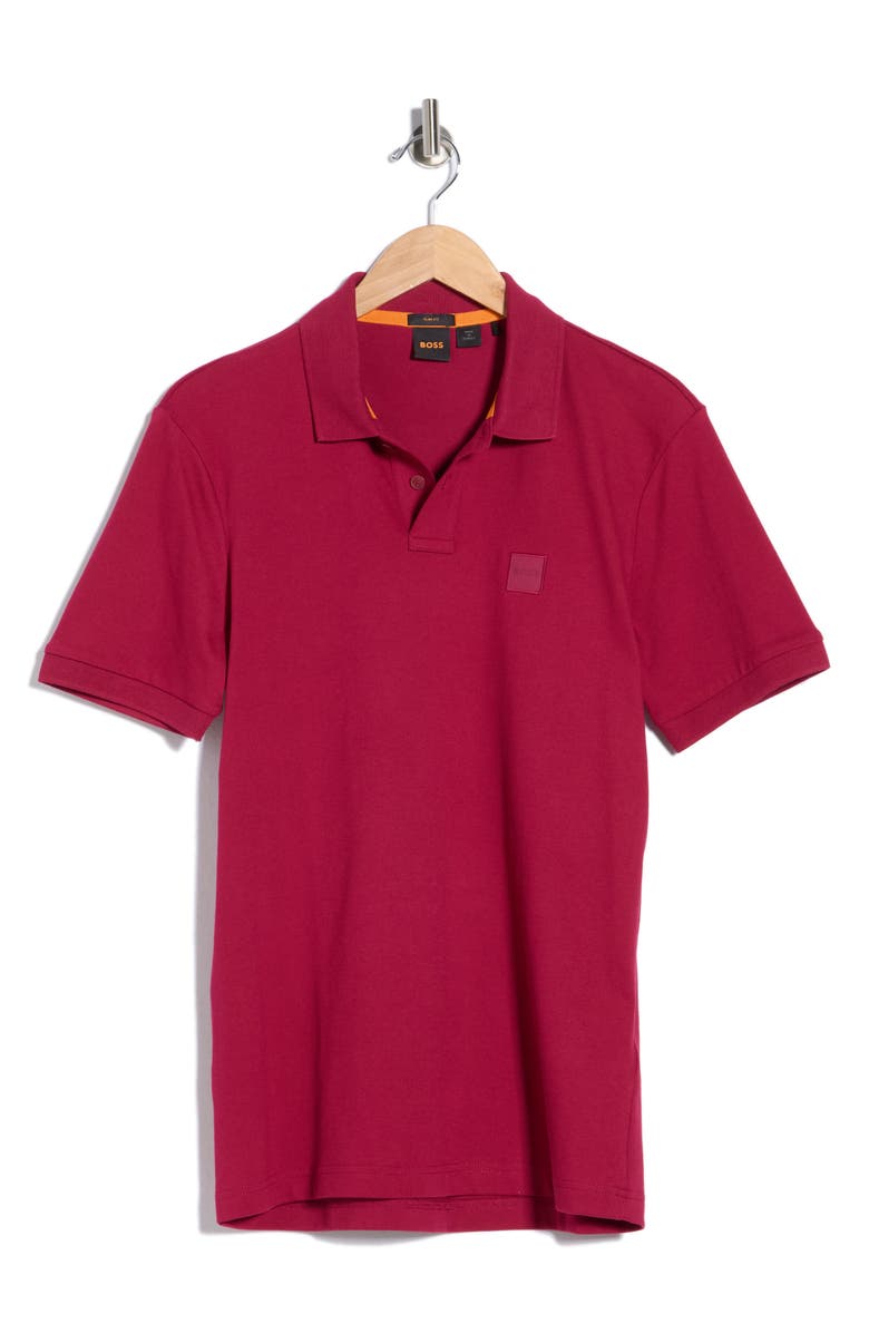 BOSS Passenger Polo, Main, color, Open Red