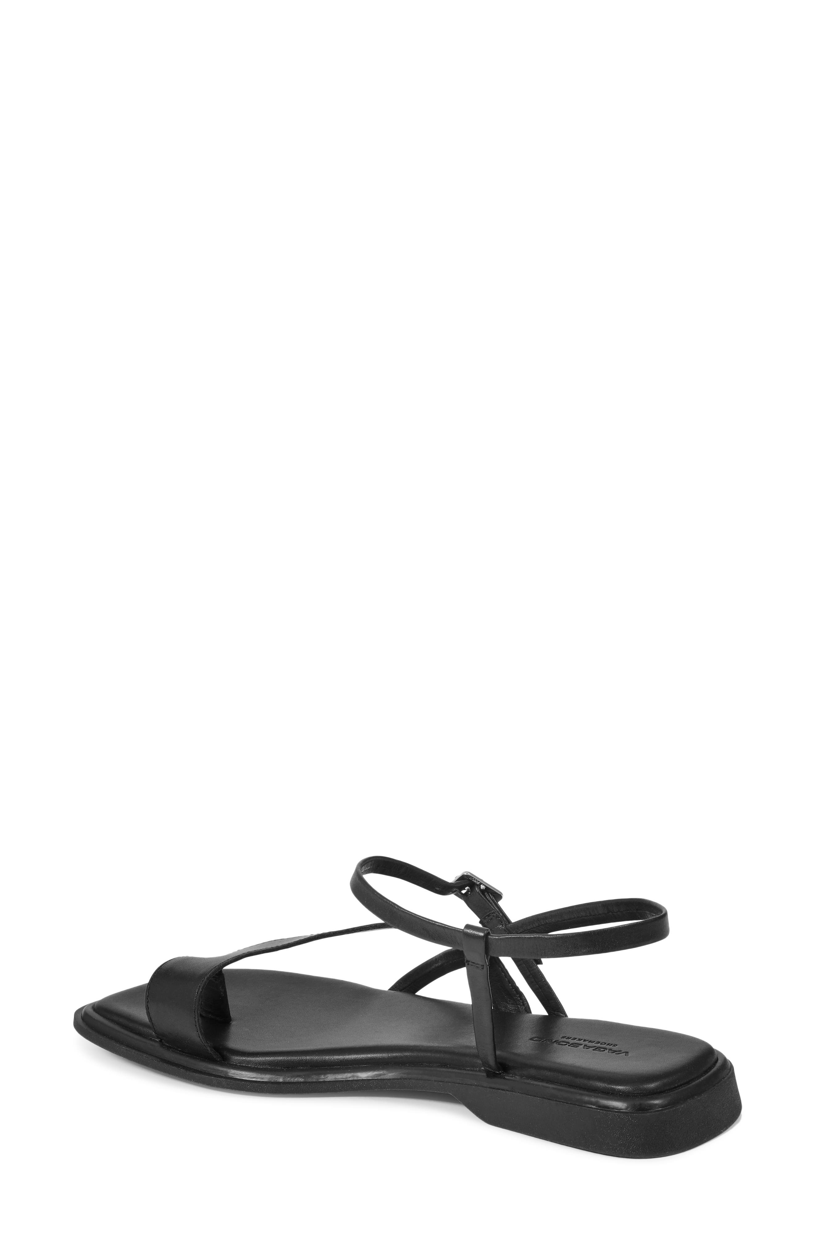 Vagabond Shoemakers Izzy Square Toe Sandal, Alternate, color, Black