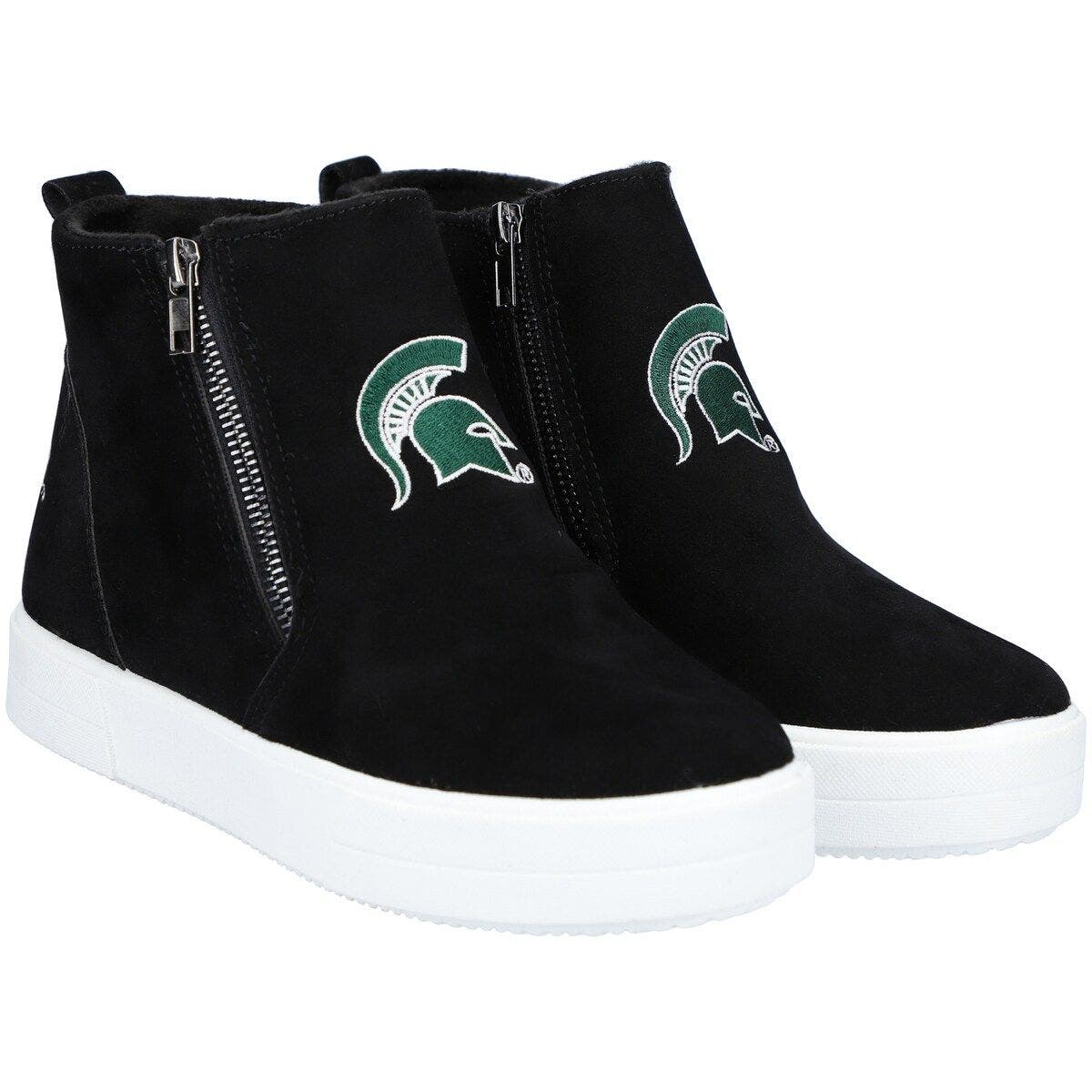 FOCO Michigan State Spartans Wedge Sneakers, Main, color, 