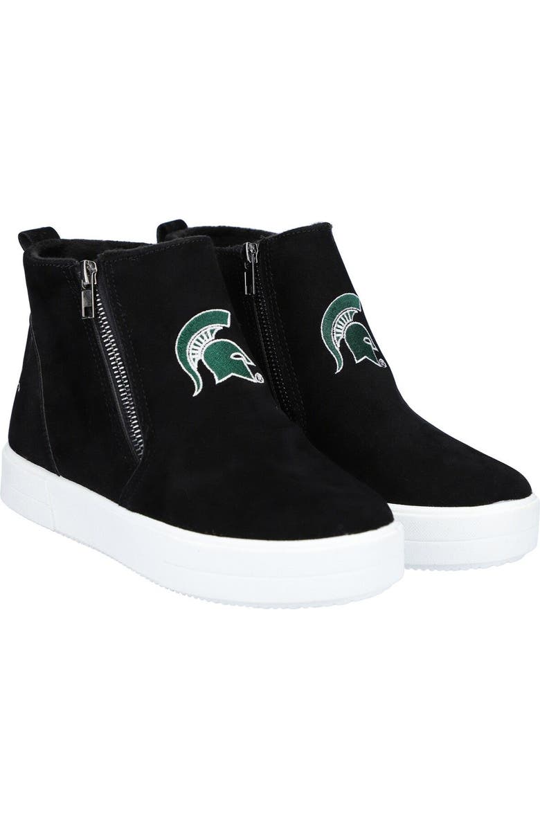 FOCO Michigan State Spartans Wedge Sneakers, Main, color,