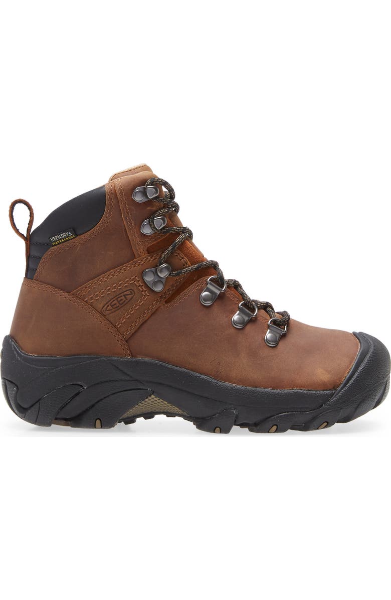 KEEN Pyrenees Waterproof Hiking Boot, Alternate, color, Syrup