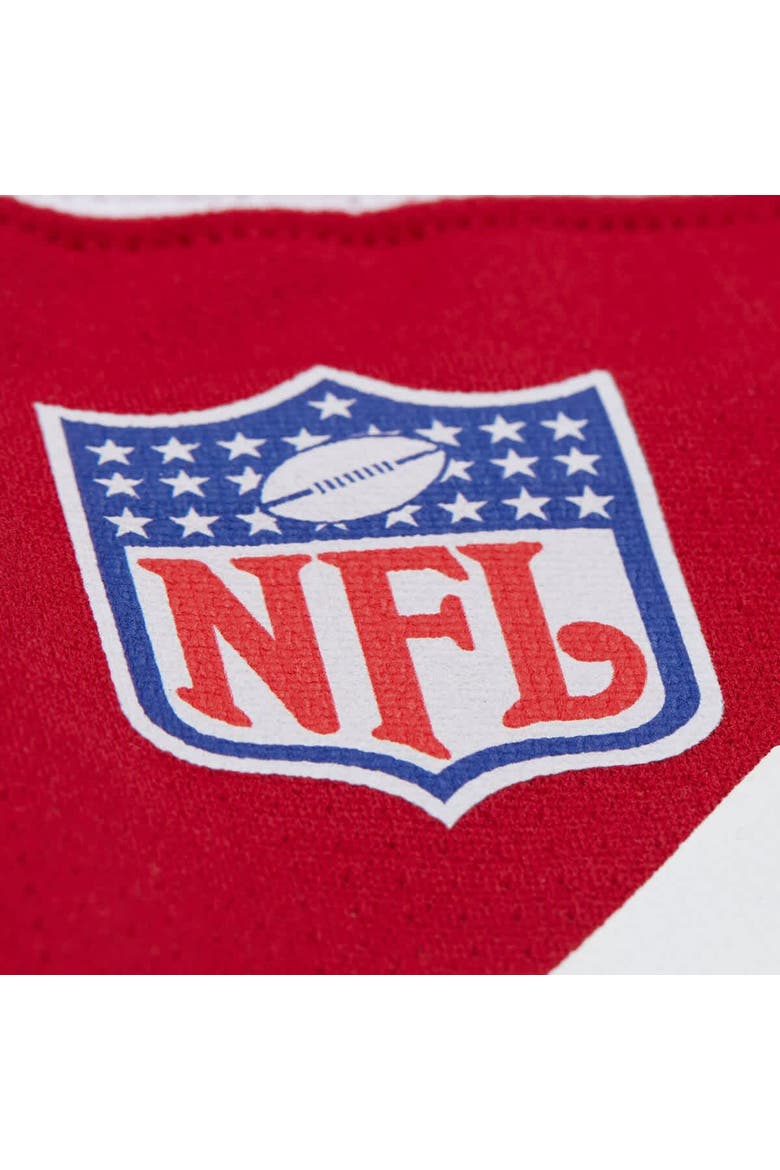 Men's Mitchell & Ness Joe Montana Scarlet San Francisco 49ers Maxxed Out Fashion Hockey Jersey, Alternate, color, Scarlet