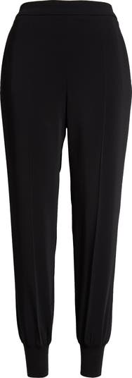 パンツ Stella Mccartney Relaxed Black Jogging Pants With Adjustable Stella McCartney Relaxed Black Jogging Pants With Adjustable