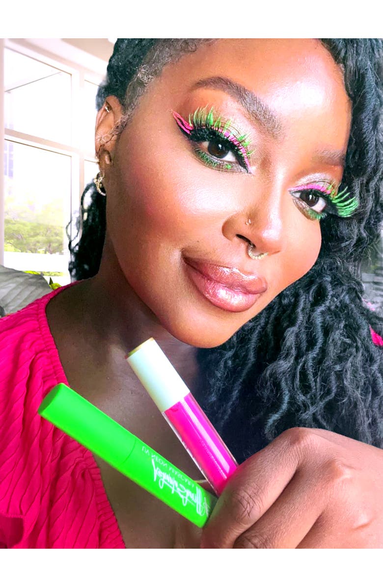 Ashunta Sheriff Beauty UV Vegan Mascara Blue, Alternate, color, Green