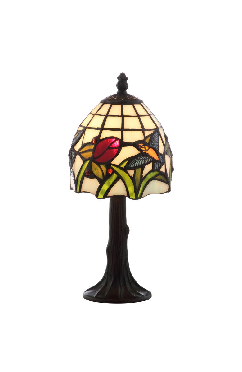 JONATHAN Y Hummingbird LED Table Lamp, Main, color, Bronze
