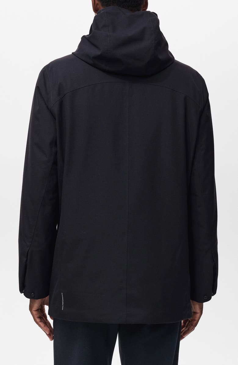 MANGO Water Repellent Packable Insulated Jacket, Alternate, color, Navy