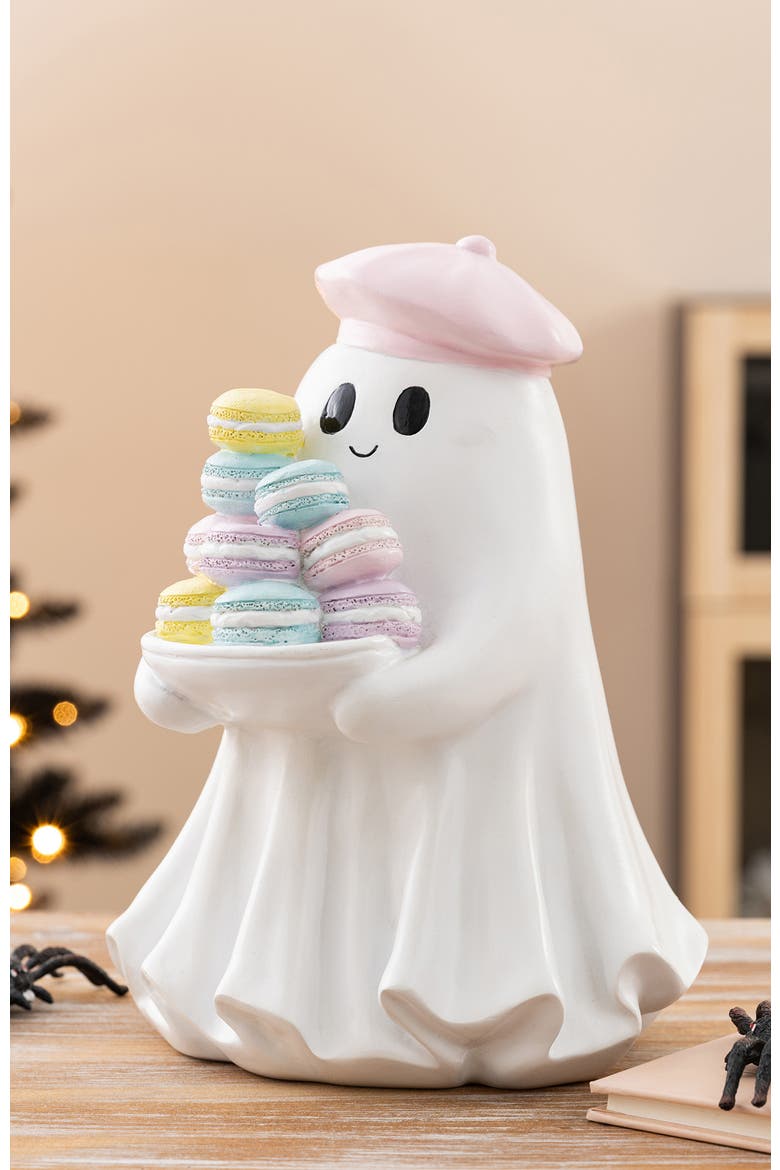 Halloween Resin Witch Ghost Table Decor, Alternate, color, Pink