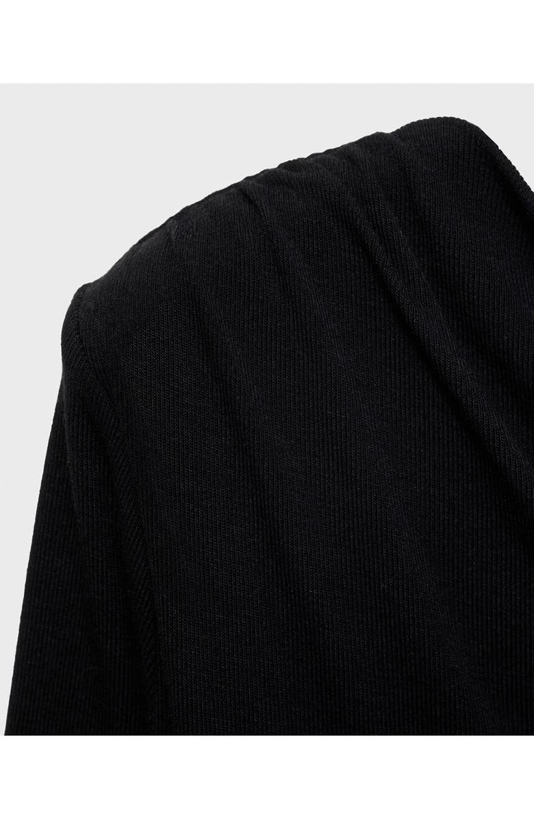 MANGO Dakota Asymmetric Cowl Neck Long Sleeve Top, Alternate, color,