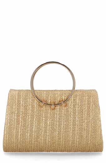 Jessica McClintock Lottie Ring Top Handle Clutch