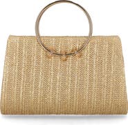 Jessica McClintock Lottie Ring Top Handle Clutch