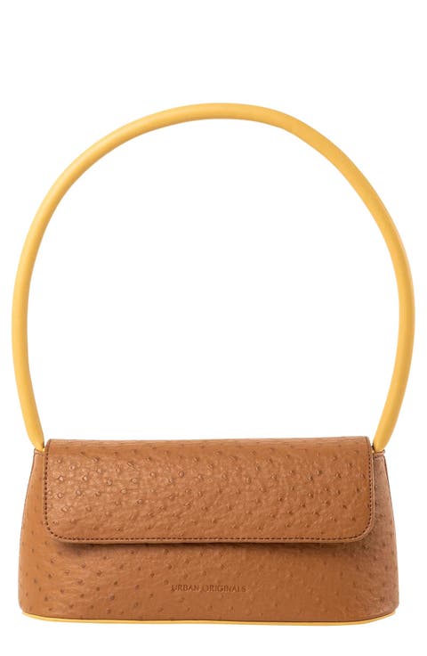 Clover Vegan Leather Shoulder Bag