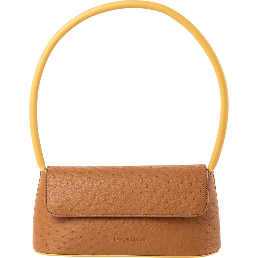 Urban Originals Clover Vegan Leather Shoulder Bag in Brown  product