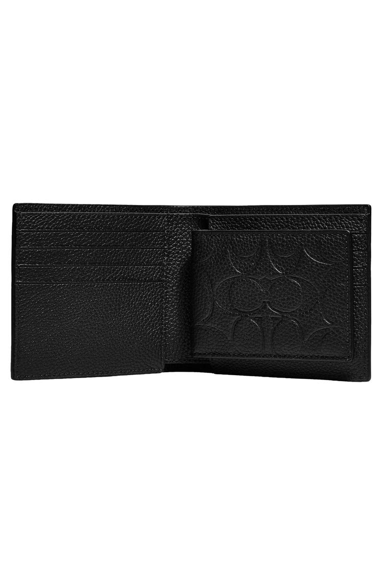 COACH 3-in-1 Signature Leather Wallet, Alternate, color,