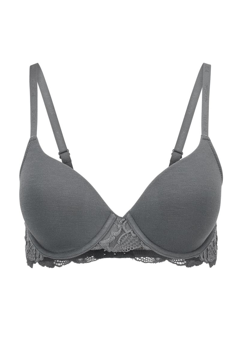 Adore Me Teagan Contour Full Coverage Bra, Alternate, color, Dark Grey