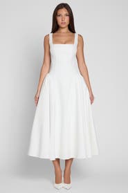 LEAU Chloe Corset Midi Dress