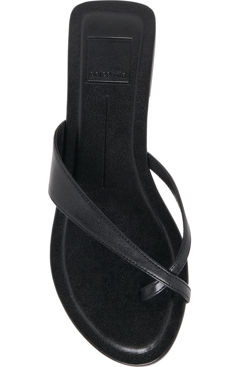 Dolce Vita Lenex Toe Loop Sandal, Alternate, color, Black Stella