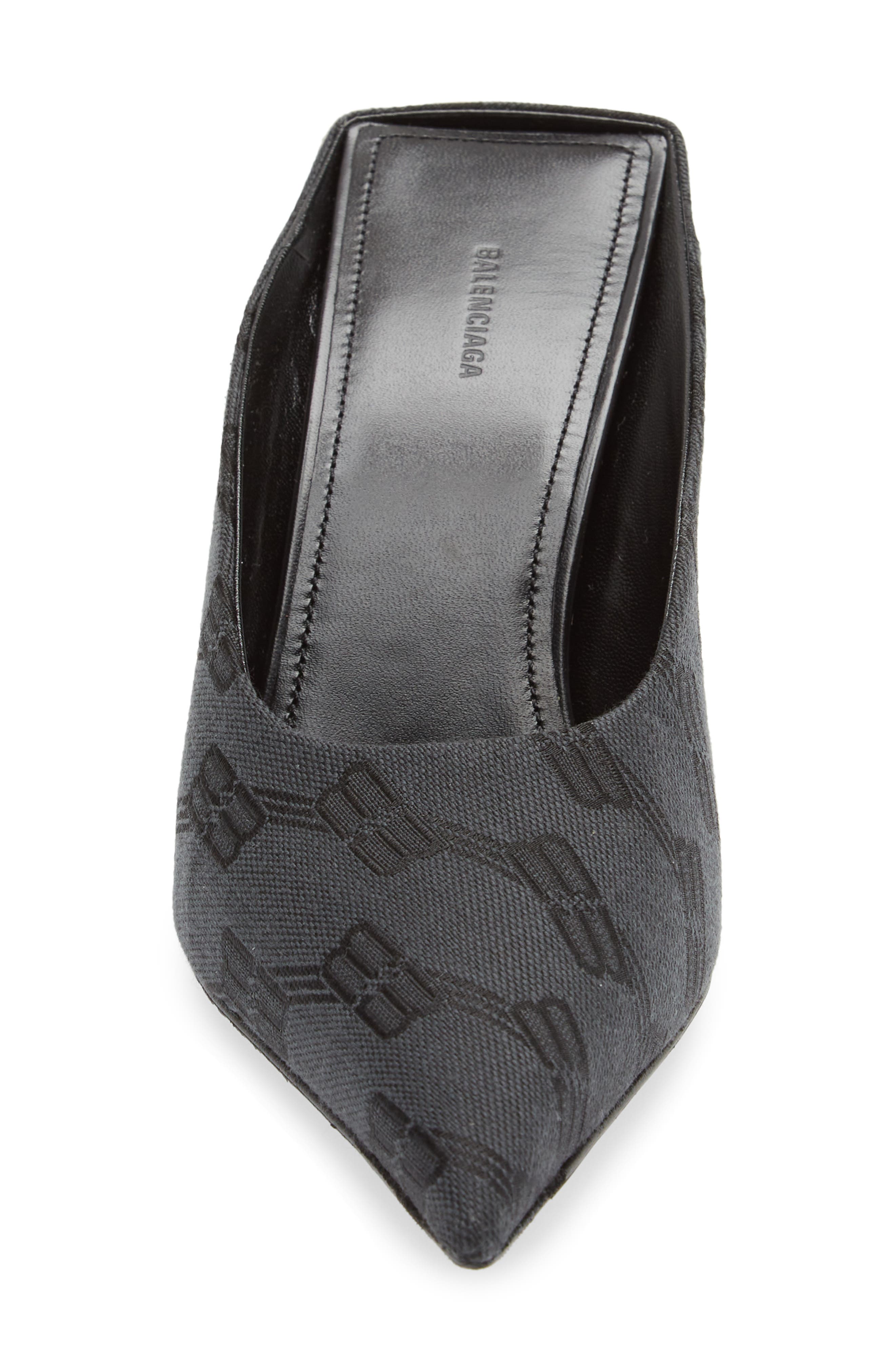 Balenciaga Knife Pointed Toe Mule, Alternate, color, 