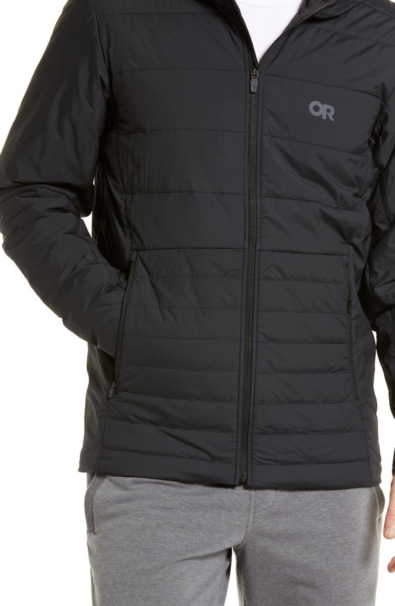 Outdoor Research Shadow Water Resistant Insulated Hooded Jacket, Alternate, color, 